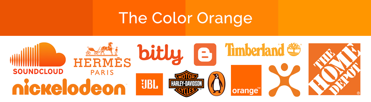 Compilation of orange logos