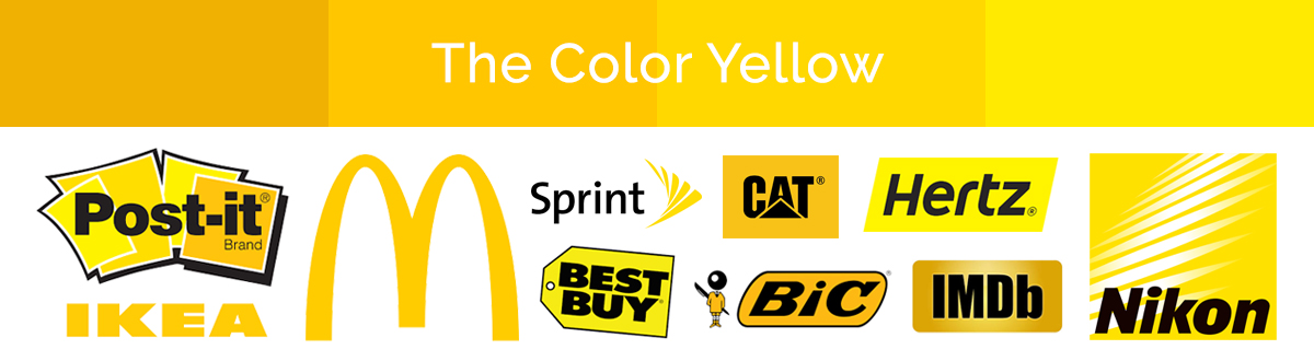 Compilation of yellow logos